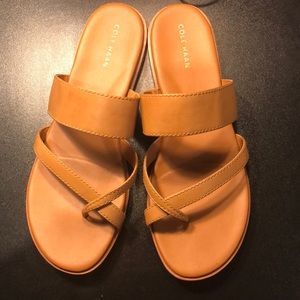 Cognac Cole Haan Sandals Sz 8.5